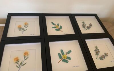 مستوحاة من أزهار قطر